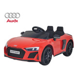 Mini Carro Elétrico Audi R8 Infantil C Controle 12v Vermelho