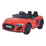 Mini Carro Elétrico Audi R8 Spyder 12v Importway Bw-123 Vermelho