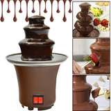 Mini Cascata Fonte De Chocolate Panela Fondue Elétrica
