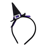 Mini Chapéu De Bruxa Com Tiara