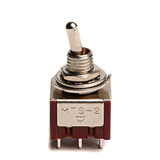 Mini Chave Dpdt Toggle Switch 2