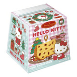 Mini Chocottone Panettone C/gotas Chocolate Hello Kitty 80 G