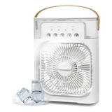 Mini Climatizador De Ar Fan Com Reservatório Para Água E Gelo Cor 110v/220v