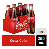 Mini Coca Cola Garrafa De Vidro