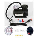 Mini Compressor Ar Elétric Bomba Infla Calibra Pneu Carro Veículo Bola Bóia Inflável Maquina Manômetro Portatil Pequeno