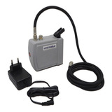Mini Compressor Automático P/ Aerógrafo Bivolt + Acessorios