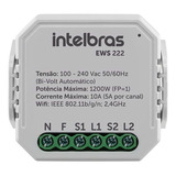 Mini Controlador Smart Wifi 2 Interruptores Ews222 Intelbras