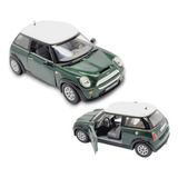 Mini Cooper S Miniatura Escala 1/28 Metal E Fricção Kinsmart