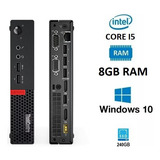 Mini Cpu Lenovo M910q Core I5-6500 8gb Ssd 240 Adaptador Wif