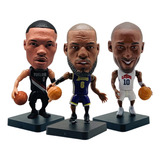Mini Craques Basquete Nba Miniatura De Jogadores Bonecos