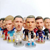 Mini Craques Futebol Bonecos Miniatura De Jogadores Do Mundo