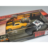 Mini Diorama 67 Shelby Gt500 Kr+65 Ford Mustang Jada 1/64