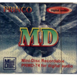 Mini Disc Princo 74 Minutos - 3 Unidades 