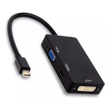 Mini Displayport Hdmi, Vga E Dvi 3 Em 1