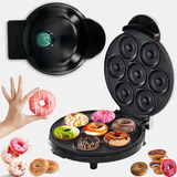 Mini Donuts De Donuts Maker Máquina Faz 7 Rosquinhas 110v