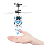 Mini Drone Brinquedo Robô Voador Infravermelho Voa Verdade