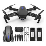 Mini Drone E88 Pro Com Câmera Hd 4k Controle Remoto Bolsa