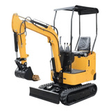 Mini Escavadeira Cabine Aberta 1 Ton 12hp Br13 Brutatec