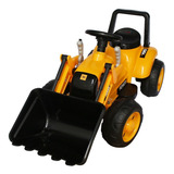 Mini Escavadeira Elétrica Infantil Importway Bw081am Amarelo Voltagem Do Carregador N.s