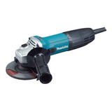 Mini Esmerilhadeira Angular Makita Ga4530 Azul-turquesa 720 W 120 V + Acessório