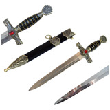 Mini Espada Medieval Adaga Cavaleiro Templrio Com Bainha