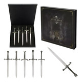 Mini Espadas Game Of Thrones Abridor De Cartas + Estojo