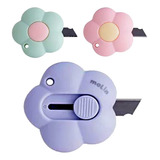 Mini Estilete Flor Cute Super Seguro Cores Pastel Love Molin