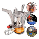 Mini Fogareiro Portátil Acendimento Automático Pesca Camping