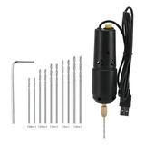Mini Furadeira Usb Portátil Artesanato Resina Madeira Jóias