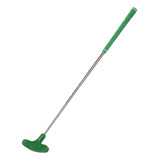 Mini Golf Putter Dobrável Haste De Borracha De Aço Inoxidáve