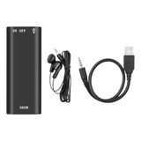 Mini Gravador Voz Som Digital Espião Micro Escuta 16gb 2024