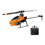 Mini Helicóptero E129 2.4g 4-ch Rtf Cor (laranja)