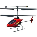 Mini Helicóptero Solo V1 - Rádio 4 Canais 2.4ghz Vermelho