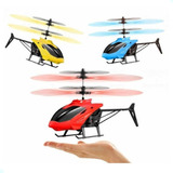 Mini Helicptero Voador C Sensor A Mo Drone Recarregvel Cor Vermelho
