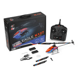 Mini Helicóptero Wltoys Eagle K127 2 Baterias Pronta Entrega