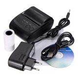 Mini Impressora Recibo Térmica 58mm P/ Celular Pc Notebook