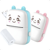 Mini Impressora Térmica Portátil Gatinho Bluetooth Infantil