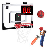 Mini Jogo De Basquete Indoor Com Placar