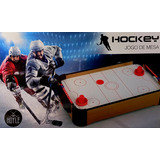 Mini Jogo De Mesa Air Hockey Completo Portátil Hoyle