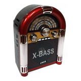 Mini Jukebox Radio Am Fm Usb Sd Radio Bivolt Retro Bluetooth