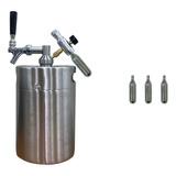 Mini Keg Barril Inox Chopp 5l