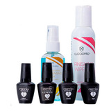 Mini Kit Cuccio Blindagem Diamante Prep + Fuse + Calcium