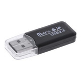 Mini Leitor Adaptador Pen Drive Usb 2.0 Para Cartão Micro Sd