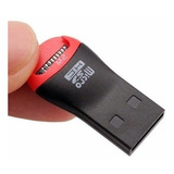 Mini Leitor Cartão Micro Sd Adaptador Usb Pen Drive