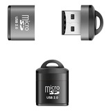 Mini Leitor De Cartão De Memória Micro Sd ( Tf) Usb 2.0