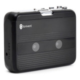 Mini Leitor De Cassetes Tape Record Fm Radio Com 3,5 Mm