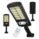 Mini Luminária Led Solar Poste Rua