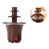 Mini Máquina Chocolate Cascata Fondue Panela Elétrica 110v