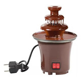 Mini Máquina Chocolate Cascata Fondue Panela Elétrica 110v