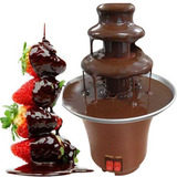 Mini Máquina Chocolate Cascata Fondue Panela Eletrica 110v